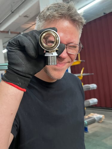 Blick durch Fitting - alles eine Frage der Präsentation