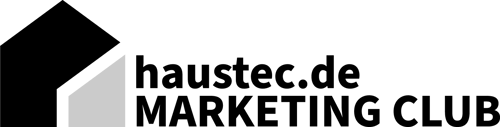 haustec.de Marketing Club Logo 2022 schwarz