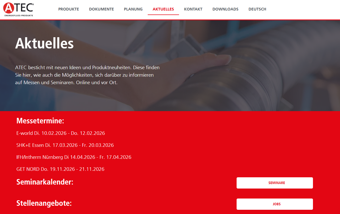 Atec-Veranstaltungen